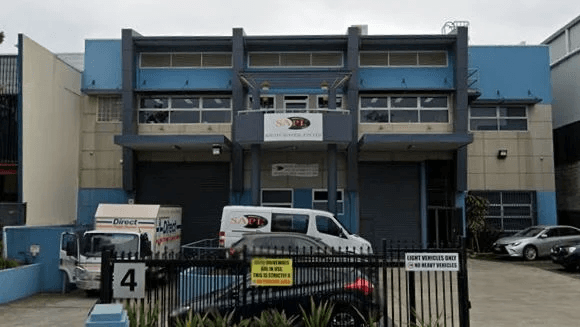 South Austral office and warehouse exterior